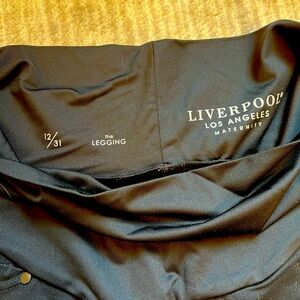 Maternity Black Capri Jeggings